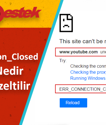 Chrome Err_Connection_Closed Nasıl Düzeltilir