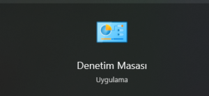 Windows 11 Kullanıcı Adı Değiştirme denetim masası