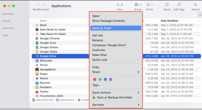 Mac'te Google Drive Nasıl Kaldırılır