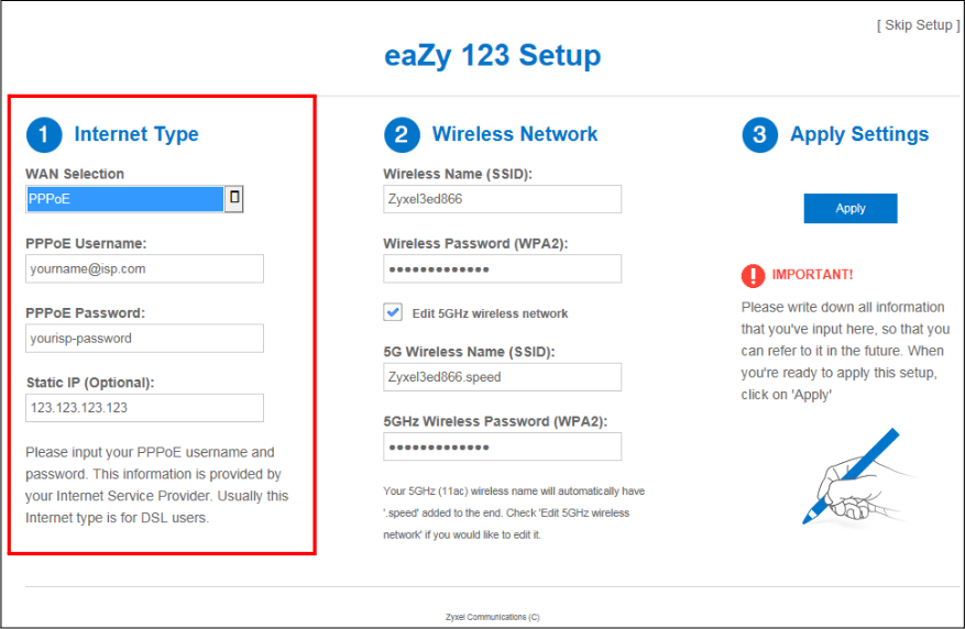 ZyXEL NBG6604 AC1200 Modem Kurulumu ZyXEL NBG6604 AC1200 Modem Kurulumu
