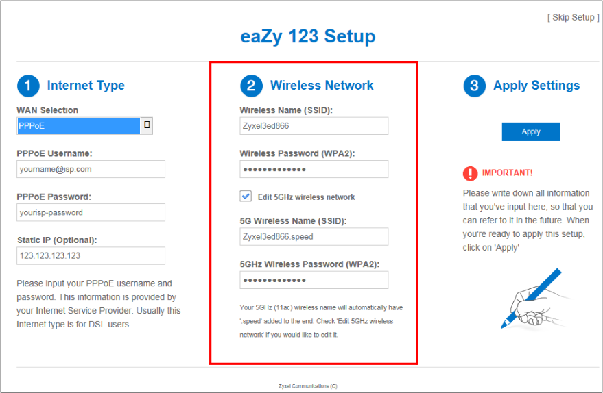 ZyXEL NBG6604 AC1200 Modem Kurulumu