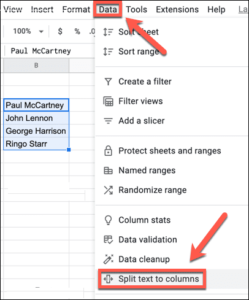 Google E-Tablolarda İsimler Nasıl Ayrılır? split 6 - Google E-Tablolarda İsimler Nasıl Ayrılır?