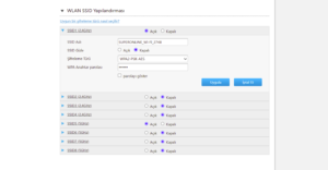 ZTE ZXHN H3600 Şifre Değiştirme İşlemi wlan ssid yapilandirma - ZTE ZXHN H3600 Şifre Değiştirme İşlemi