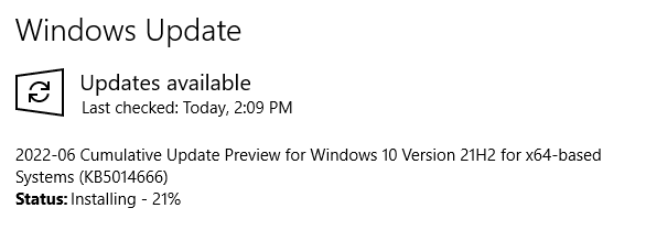 KB5014666 Bu Windows 10 guncellemesi hakkinda 1