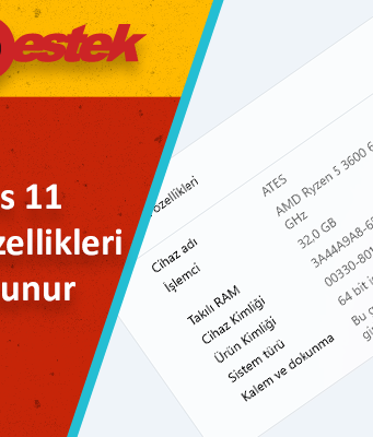 Windows 11'de Bilgisayar Özellikleri Nasıl Bulunur