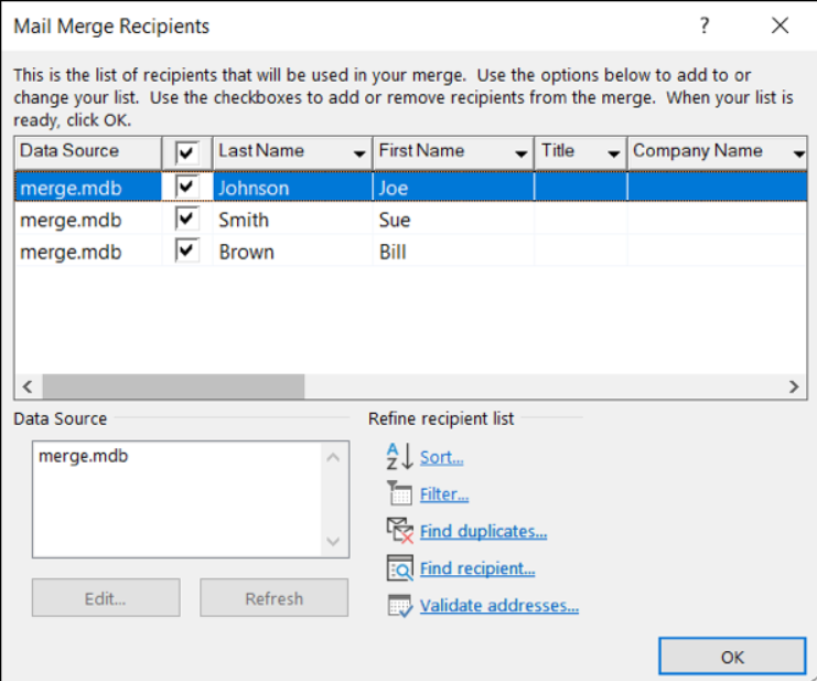 Microsoft Word'de Adres Birleştirme ? Ekran goruntusu 2022 07 09 103315 - Microsoft Word'de Adres Birleştirme ?