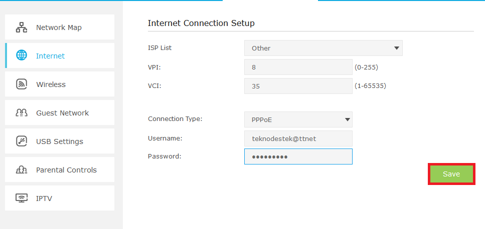 TP-Link Archer D20 Modem Kurulumu TP-Link Archer D20 Modem Kurulumu