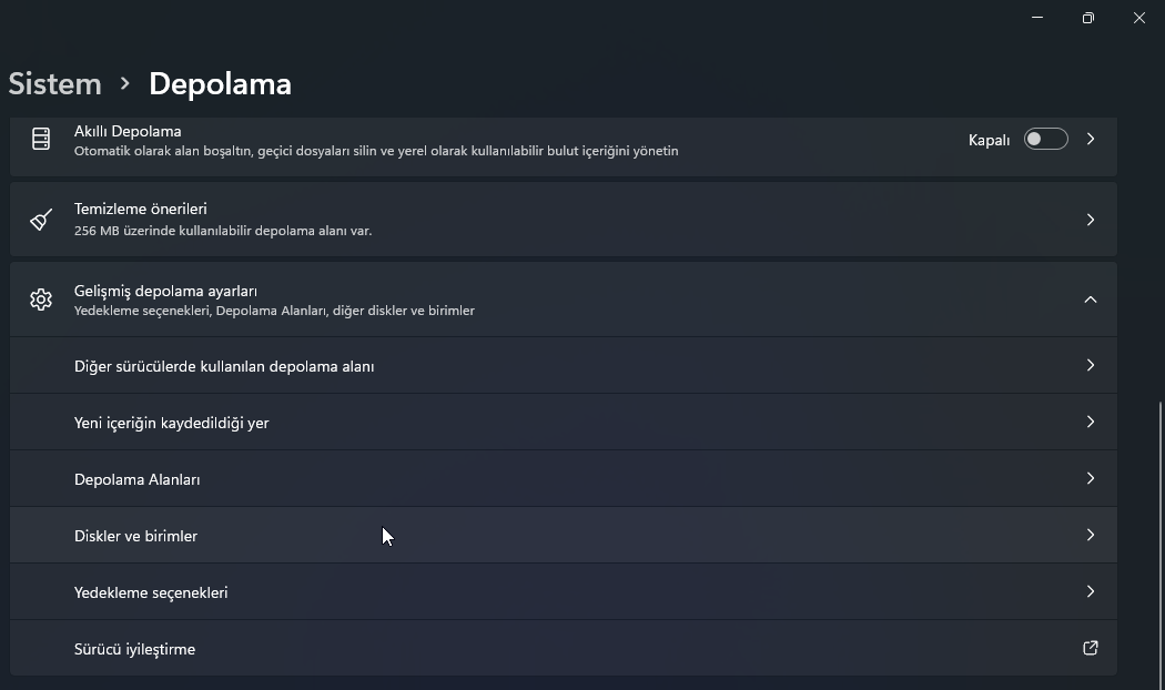 Windows 11 Sürücü Harfi Değiştirme Windows 11 Sürücü Harfi Değiştirme
