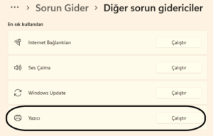 Windows 11de Yazici Yukleme Hatasi 740 Cozumu 4 - Windows 11'de Yazıcı Yükleme Hatası 740 Çözümü
