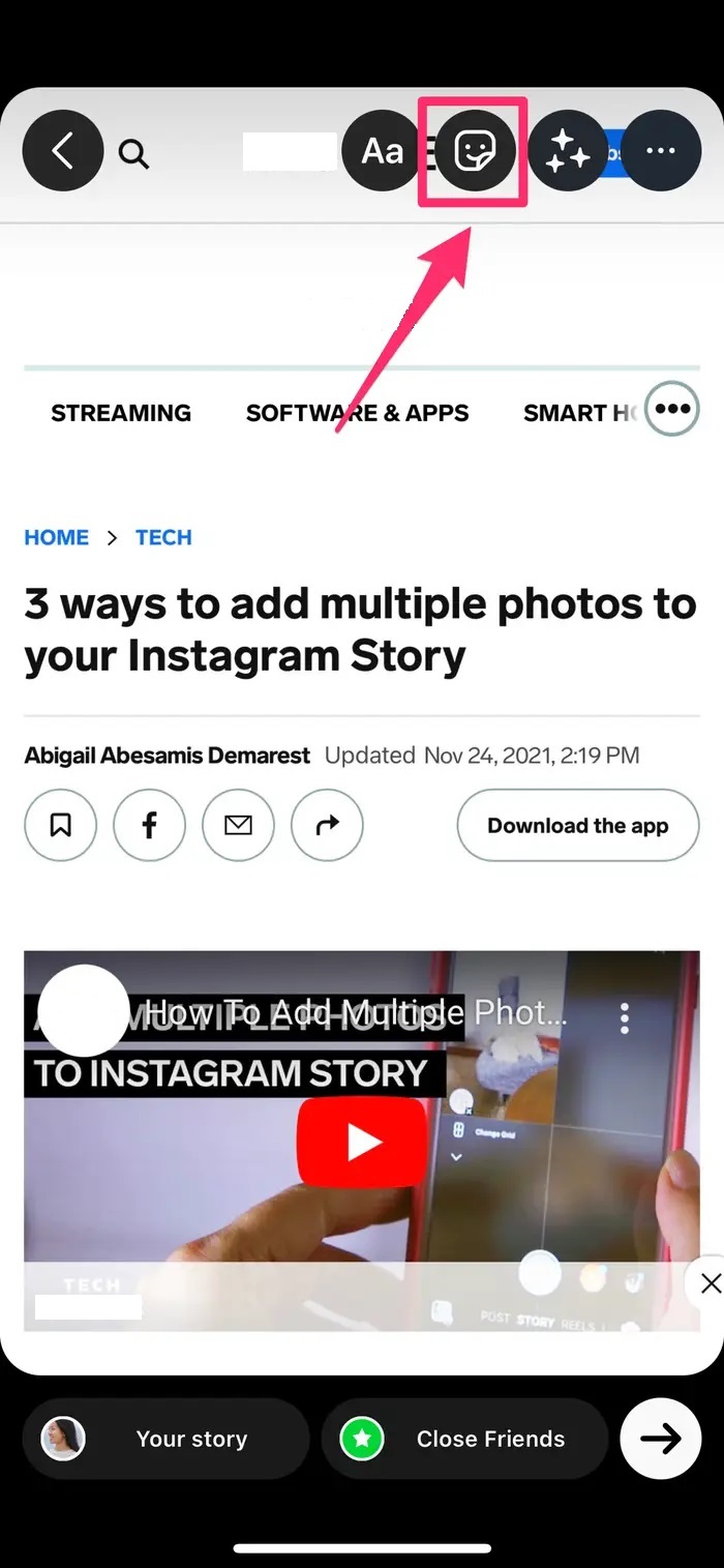 Instagram Hikayesine Bağlantı Ekleme ve Özelleştirme
