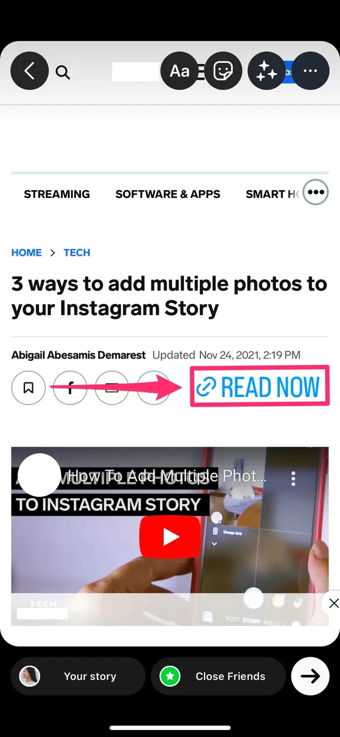 Instagram Hikayesine Bağlantı Ekleme ve Özelleştirme