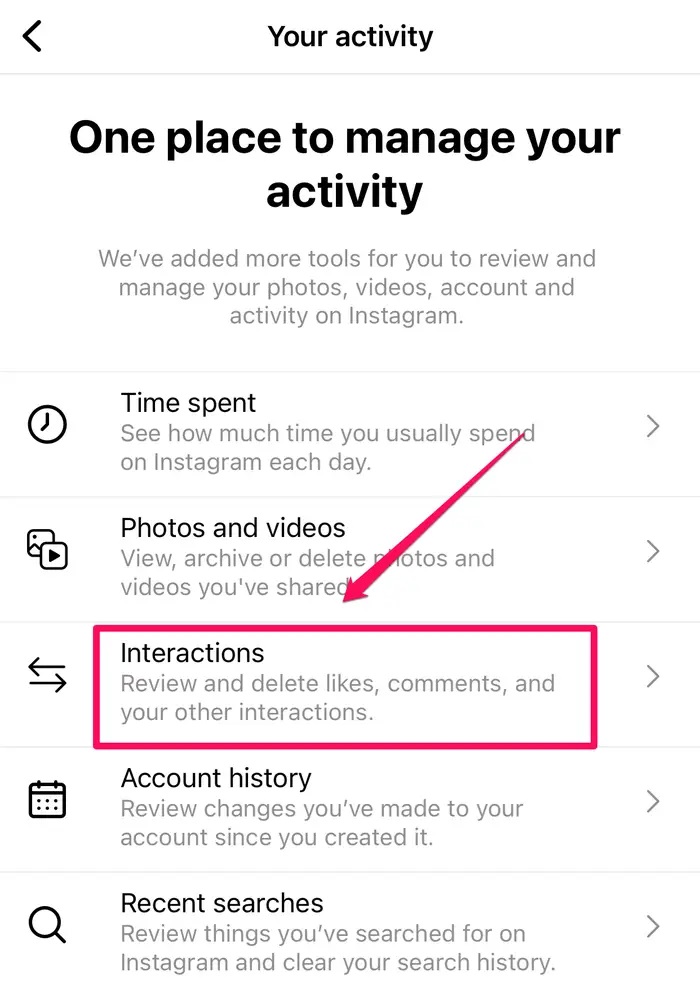 Instagram'da Beğendiğiniz Paylaşımları Görüntüleme