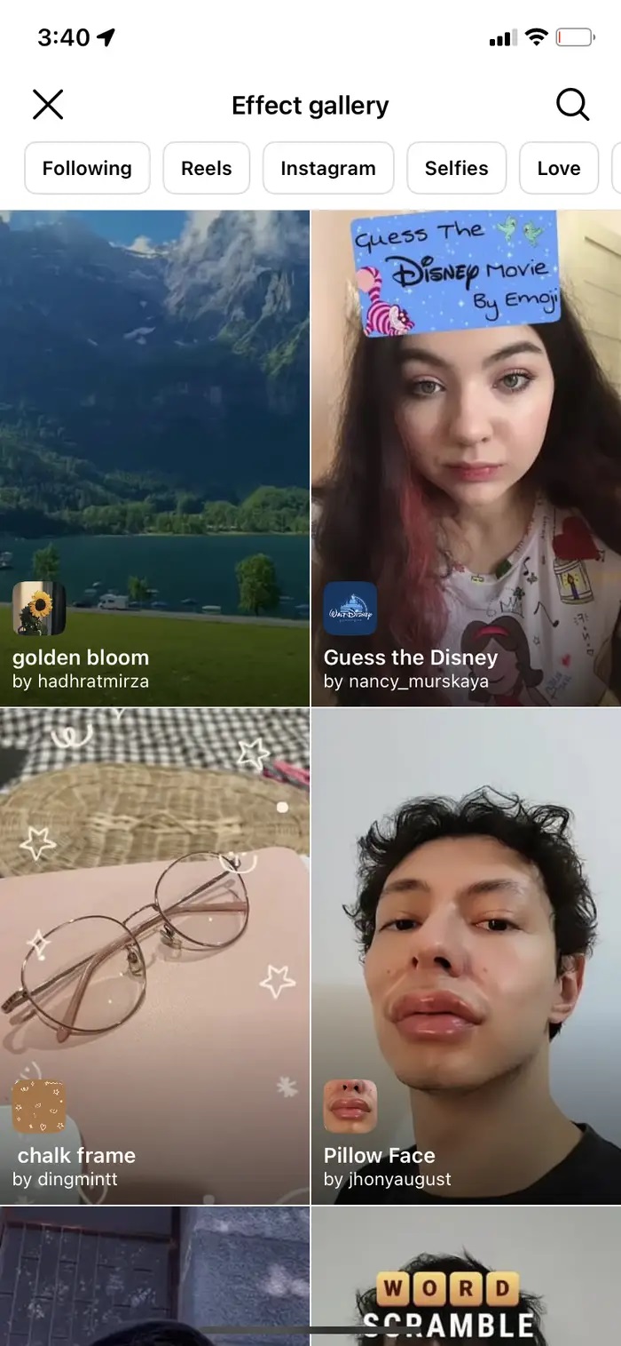 Instagram'da Fotoğraflarda ve Videolarda Filtre Kullanma