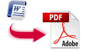 Word Belgesini PDF Formatına Dönüştürme