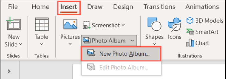 Ekran goruntusu 2022 08 02 111614 - PowerPoint'te Fotoğraf Albümü Nasıl Oluşturulur