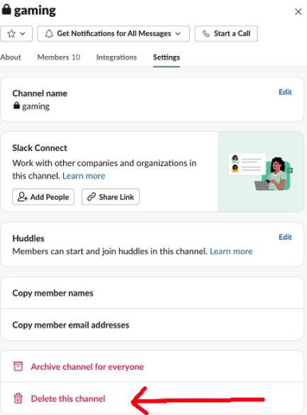 Slack Kanalları Nasıl Silinir veya Arşivlenir Slack Kanalları Nasıl Silinir veya Arşivlenir
