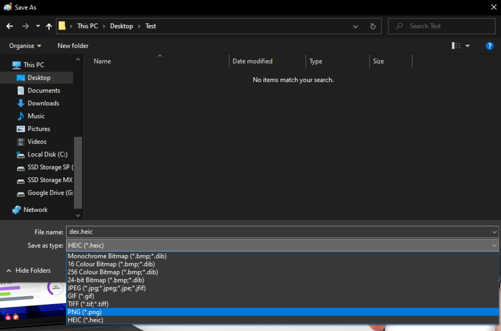 WEBP Resimlerini PNG veya JPG'ye Dönüştürme