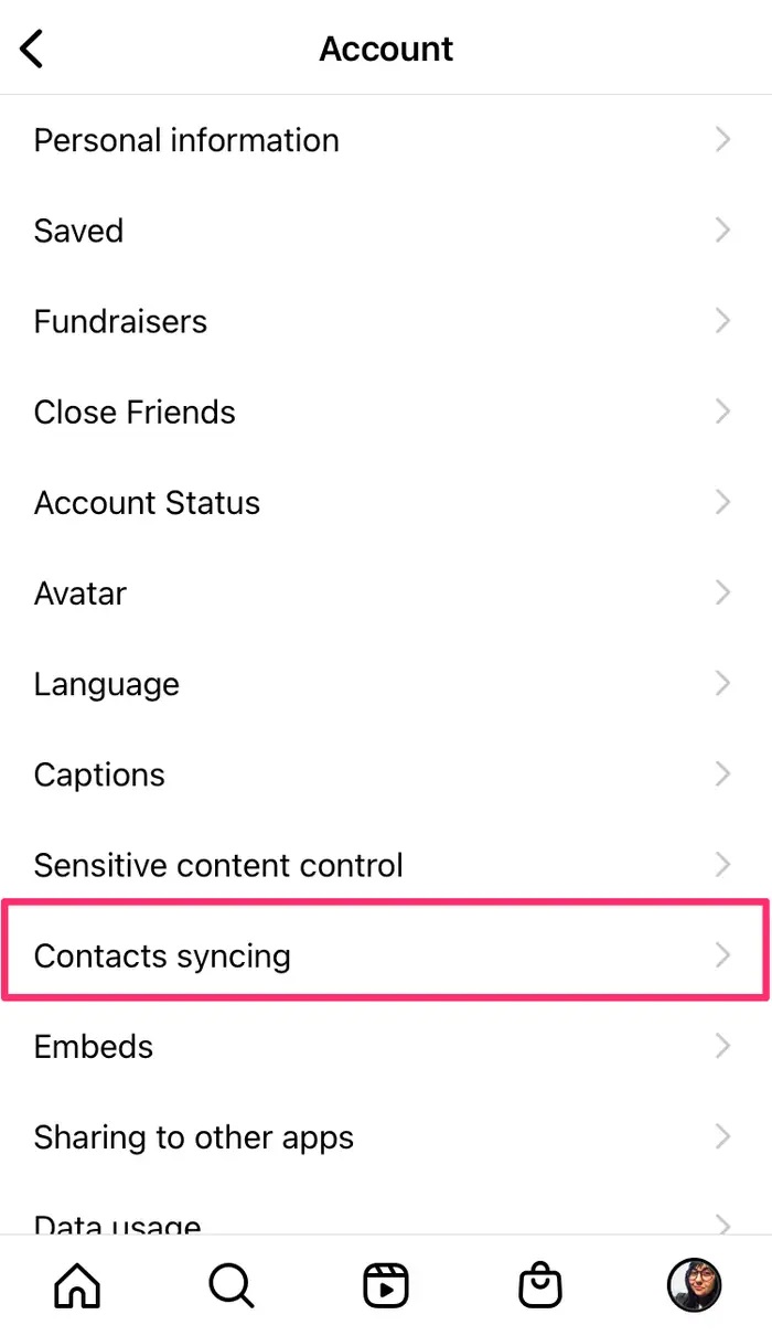 Instagram ile Telefon Rehberinizi Senkronize Etme