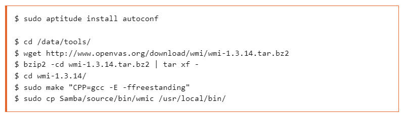 Linux için WMIC nasıl kurulur Linux için WMIC indirme