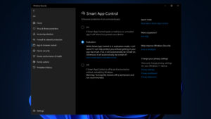 Windows 11 22H2 Smart App Control