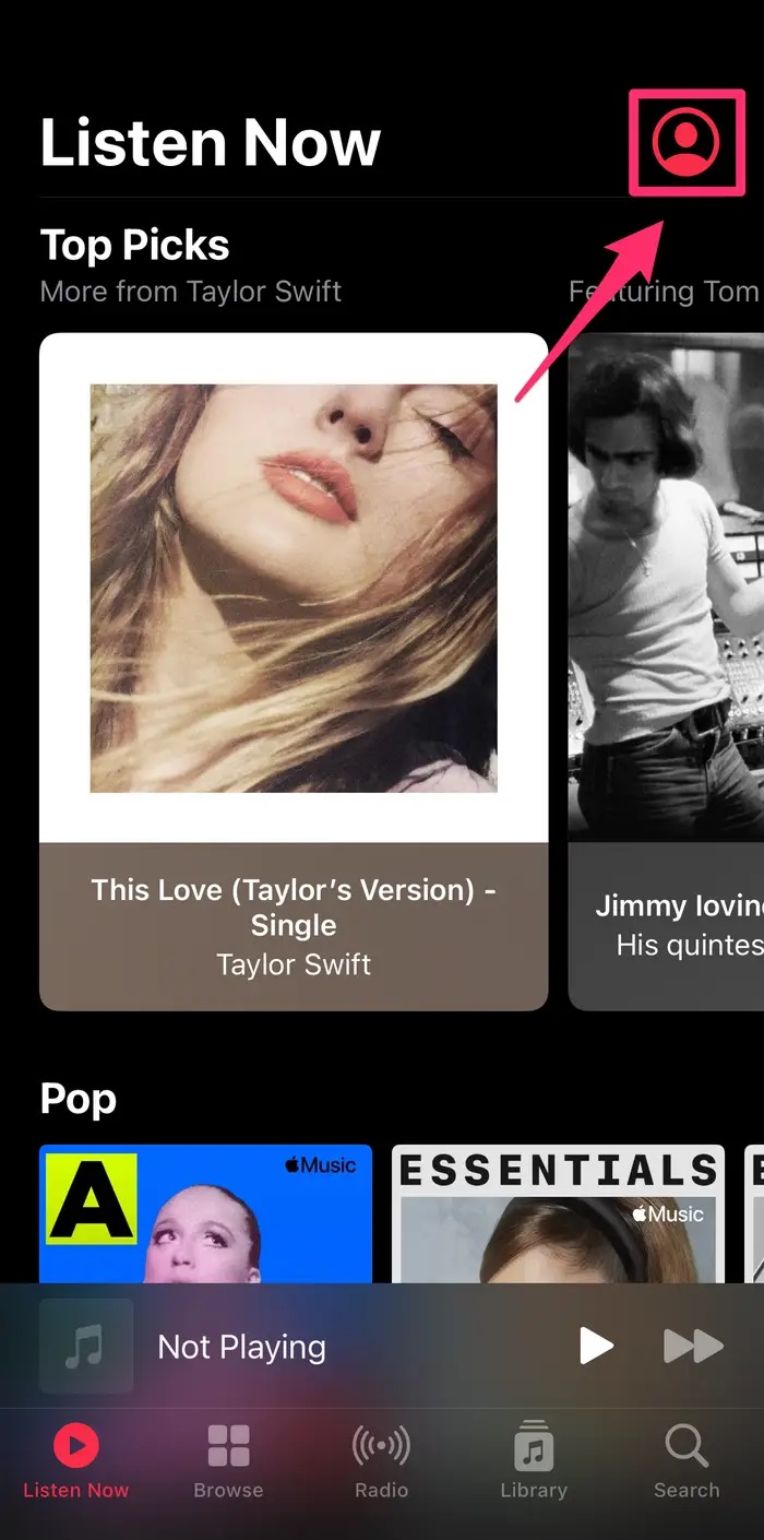 Apple Müzik'te Çalma Listesini Başkalarıyla Paylaşma