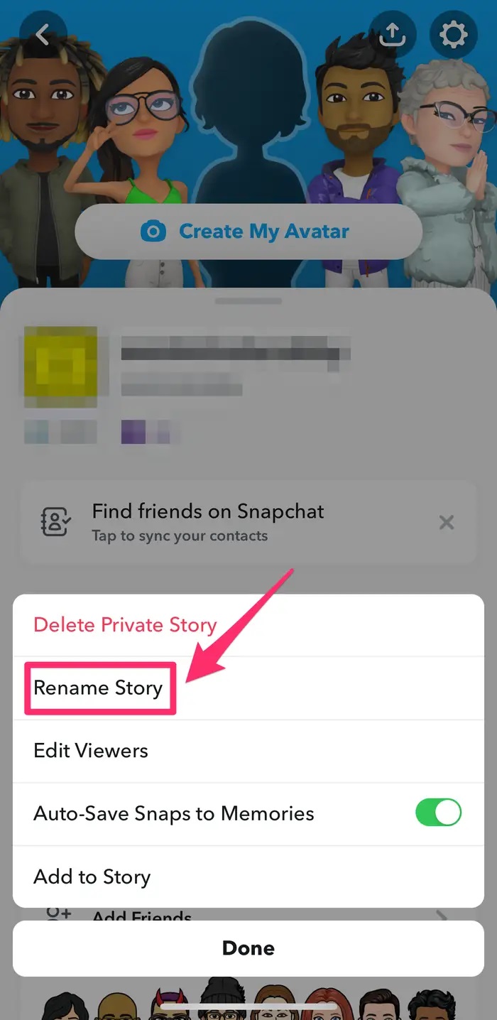 Snapchat'te Bir Hikayeyi Özel Yapma