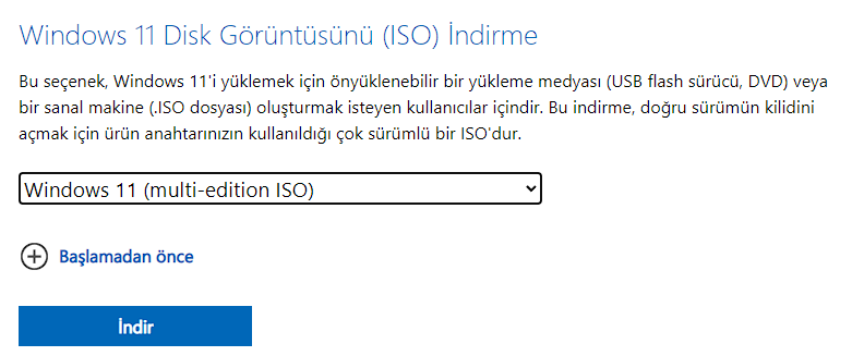 Windows 11 22H2 USB Sürücüsü Oluşturma Windows 11 22H2 USB Sürücüsü Oluşturma