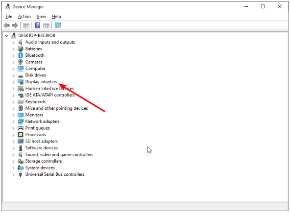 AMD grafik kartı aygıt yöneticisinde sorunlu ne yapmalıyım