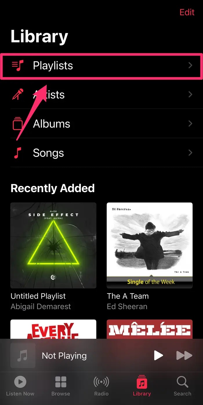 Apple Müzik'te Çalma Listesini Başkalarıyla Paylaşma Apple Müzik'te Çalma Listesini Başkalarıyla Paylaşma