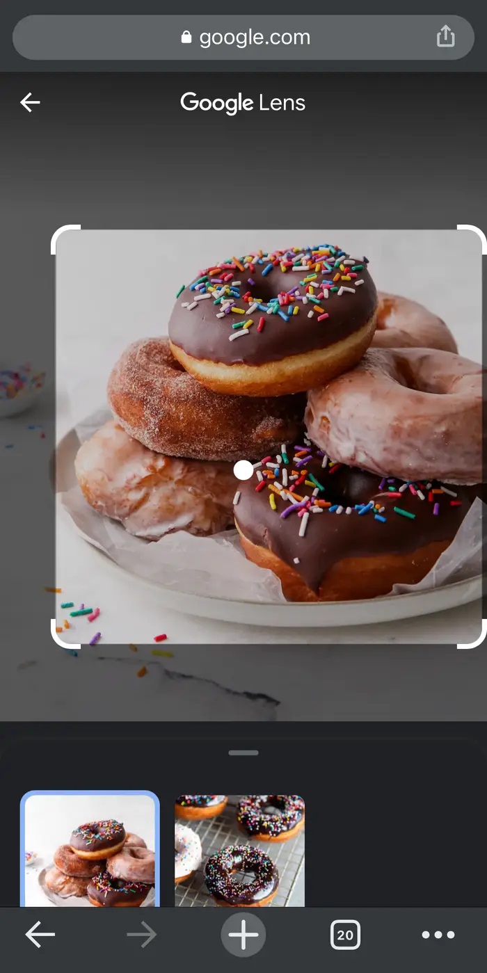 iPhone'da veya iPad'de Görsel Arama Yapma