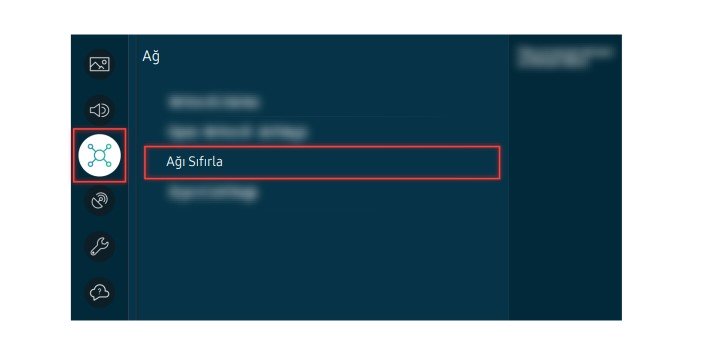 Samsung ağ bağlantı hatası