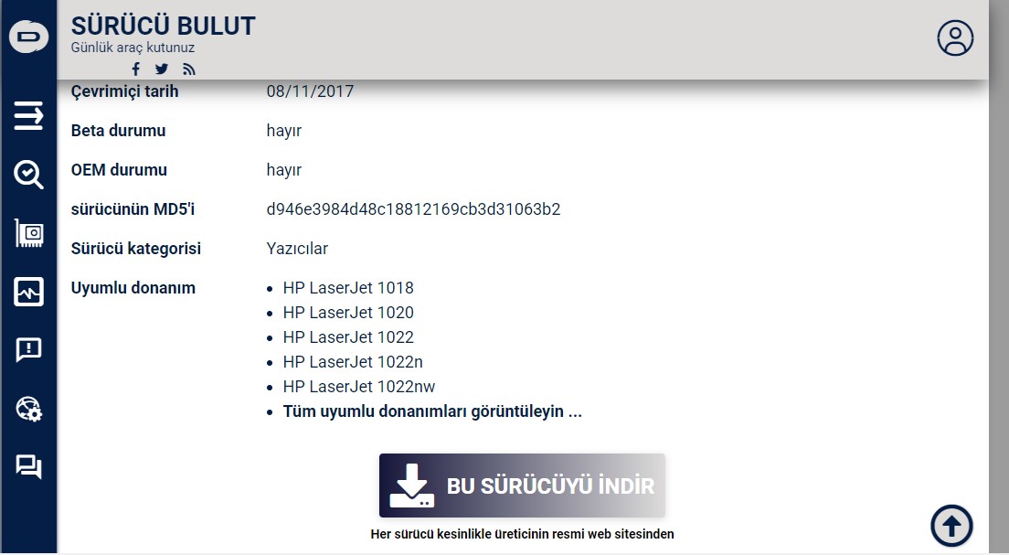surucu son - Hp Laserjet 1018 Yazıcı Windows 11 Kurulum