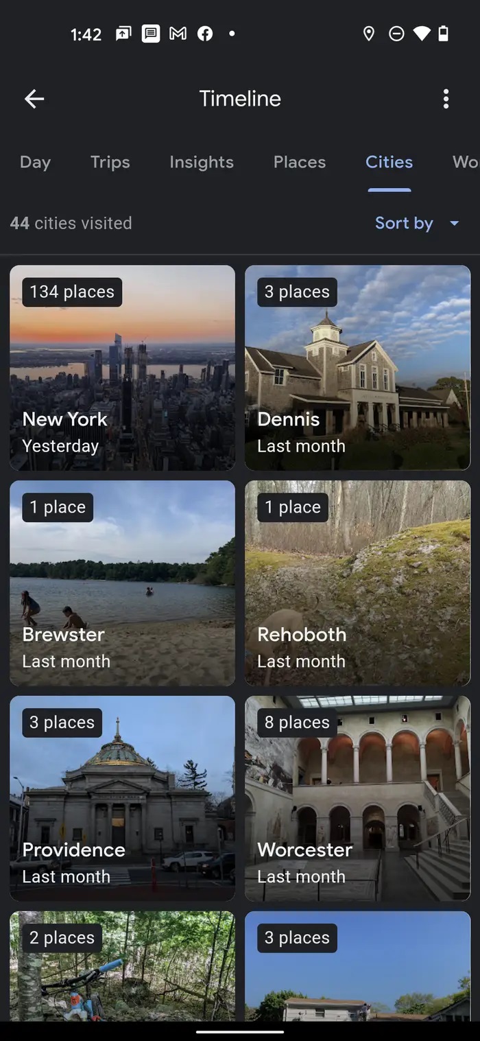 Google Haritalar'da Seyahat Ettiğiniz Yerleri Görüntüleme