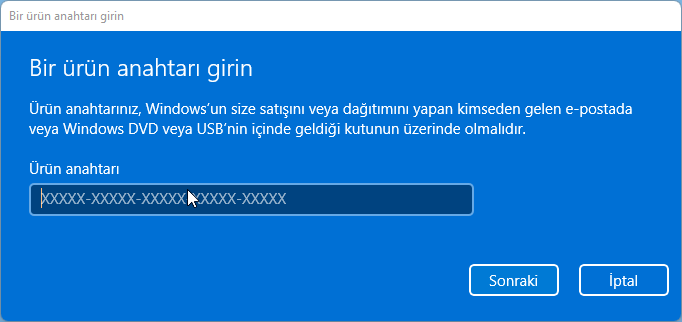 000434 - Windows 11 Nasıl Etkinleştirilir