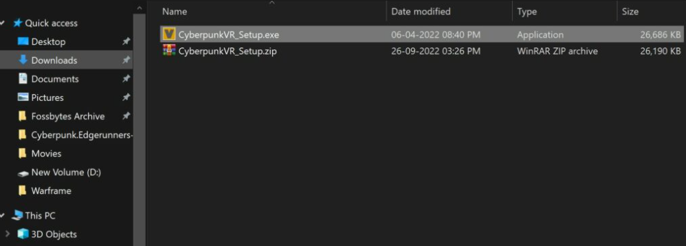 VR'de Cyberpunk 2077 Nasıl Oynanır VR'de Cyberpunk 2077 nasıl kurulur