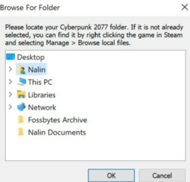 VR'de Cyberpunk 2077 moda nasıl alınır