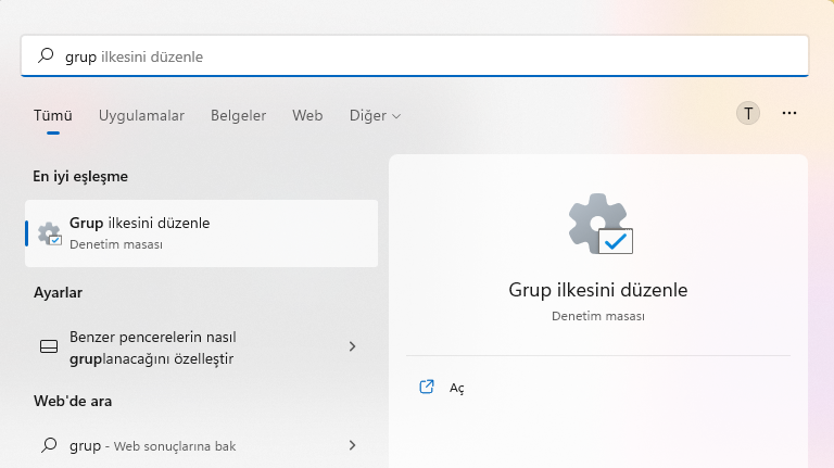 Etki Alanı OU İçin Grup İlkesi Kalıtımı Nasıl Engellenir