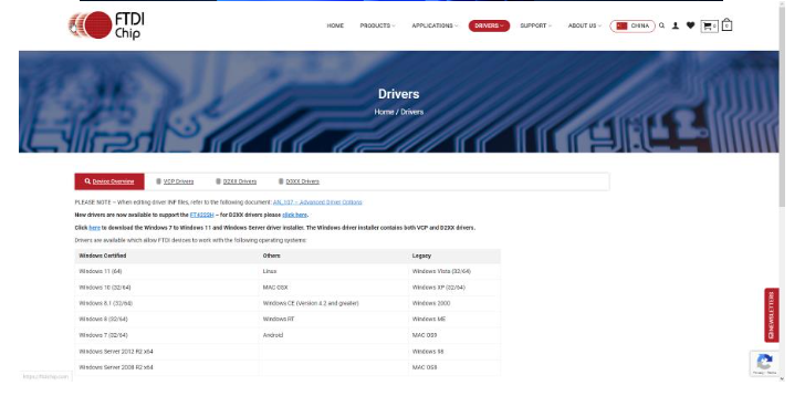 FTDI Sürücüleri Nasıl İndirilir ve Yüklenir FTDI Sürücüleri Nasıl İndirilir