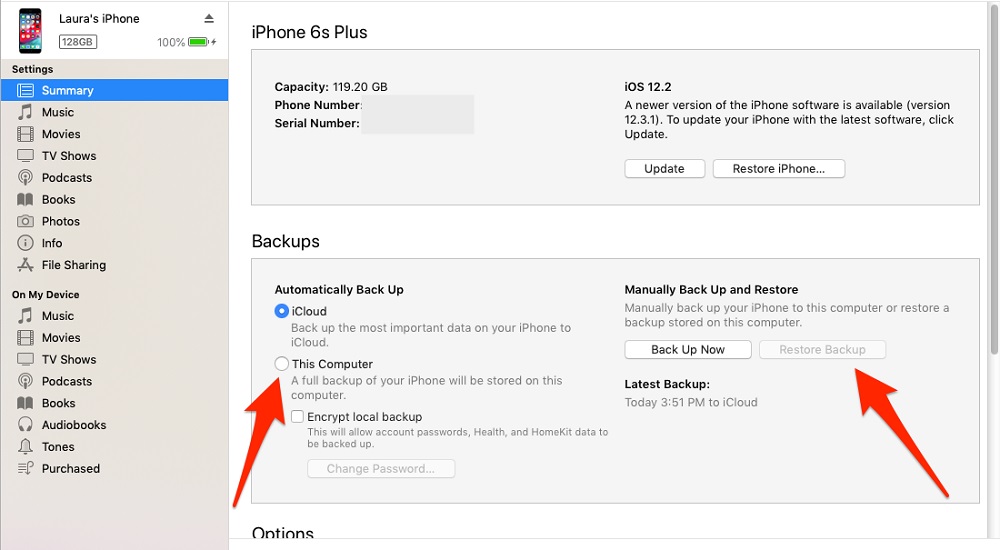 iPhone'da Silinen SMS'leri Kurtarma