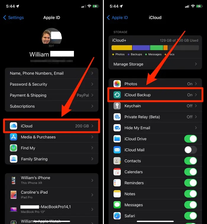 iPhone'u iCloud'a Mac'e veya Windows'a Yedekleme iPhone'u iCloud'a Mac'e veya Windows'a Yedekleme