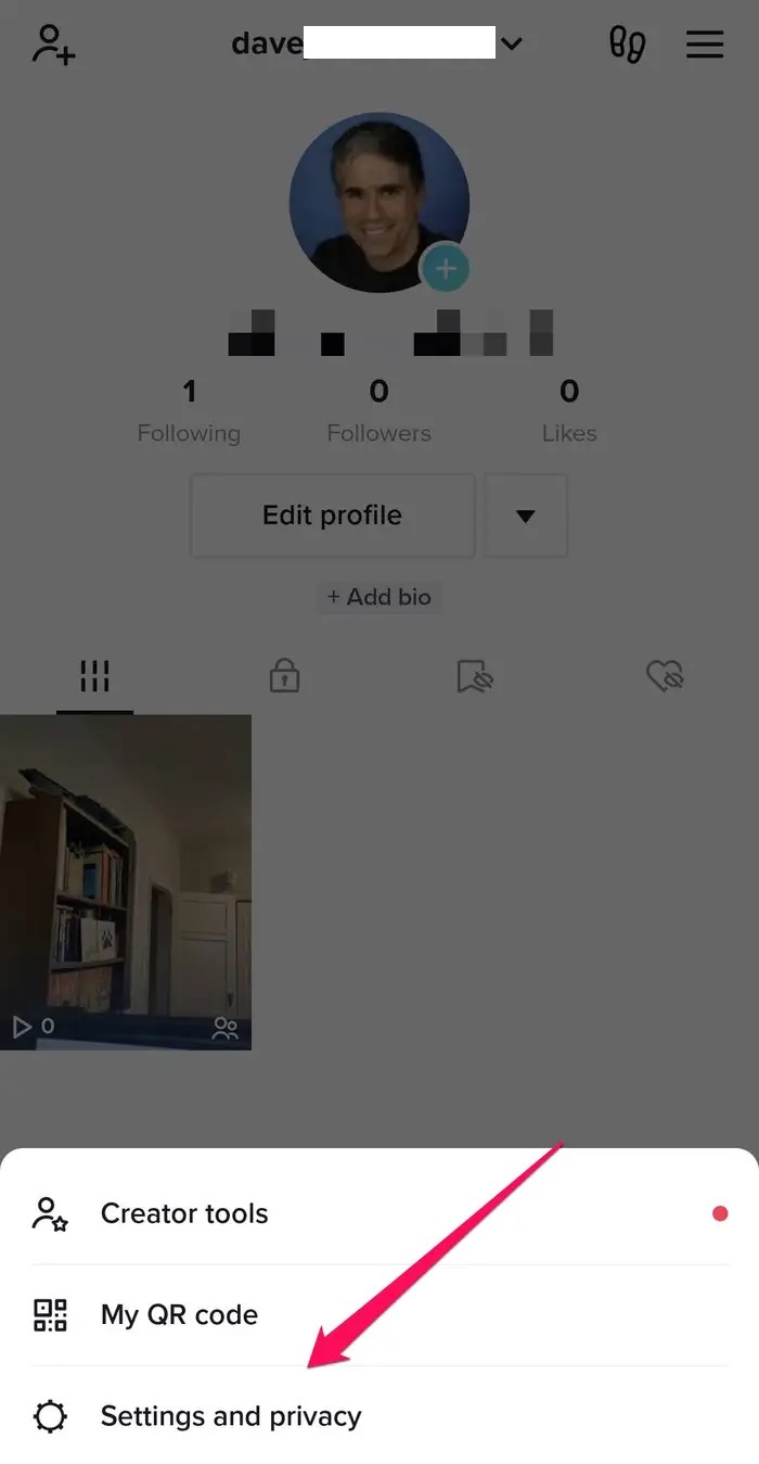 TikTok Önbelleğini Temizleme