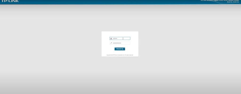 Tp link VX220-G2U kablosuz şifre değiştirme Tp link VX220-G2U kablosuz ayarları