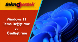 Windows 11 Tema Özelleştirme