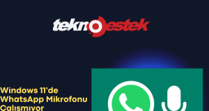 Windows 11 de WhatsApp Mikrofonu Çalışmıyor