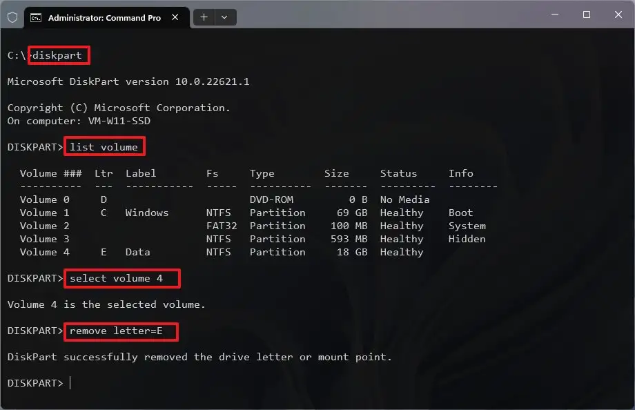 Windows 11 Sürücü Harfi Nasıl Kaldırılır