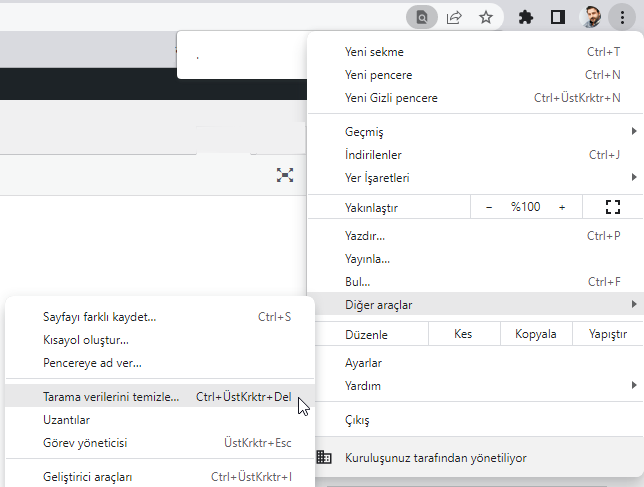 Tüm Cihazlarda Tarayıcı Önbelleği Temizleme Tüm Cihazlarda Tarayıcı Önbelleği Temizleme