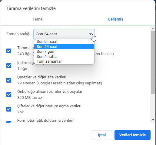 Tüm Cihazlarda Tarayıcı Önbelleği Temizleme Bilgisayarda Chrome Tarayıcı Önbelleği Temizleme
