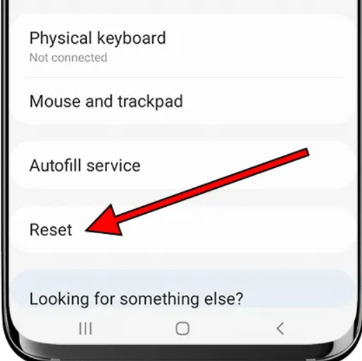 Samsung Galaxy S22 resetleme