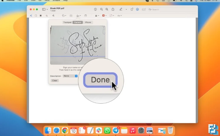 Ekran goruntusu 2022 11 26 092018 - Mac te PDF e Dijital İmza Nasıl Eklenir