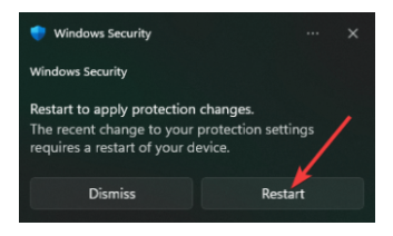 Windows 11'de Bellek Bütünlüğü Kapalı Bellek bütünlüğü hakkında sorun giderme